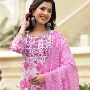 Yash Gallery Women's Viscose Rayon Relaxed Fit Anarkali Kurta