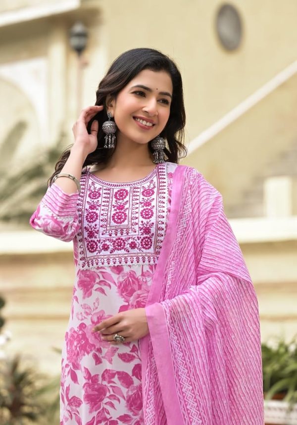 Yash Gallery Women's Viscose Rayon Relaxed Fit Anarkali Kurta